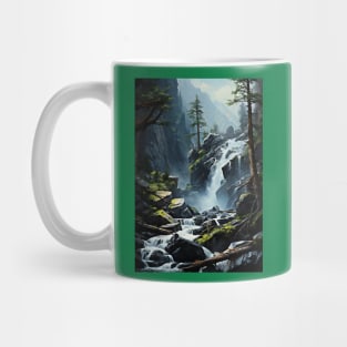 Mountain River Nature Photography Mug